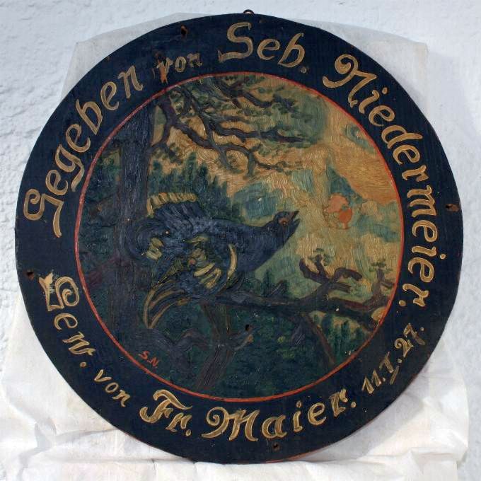 Schützenscheibe 11. Jan 1927