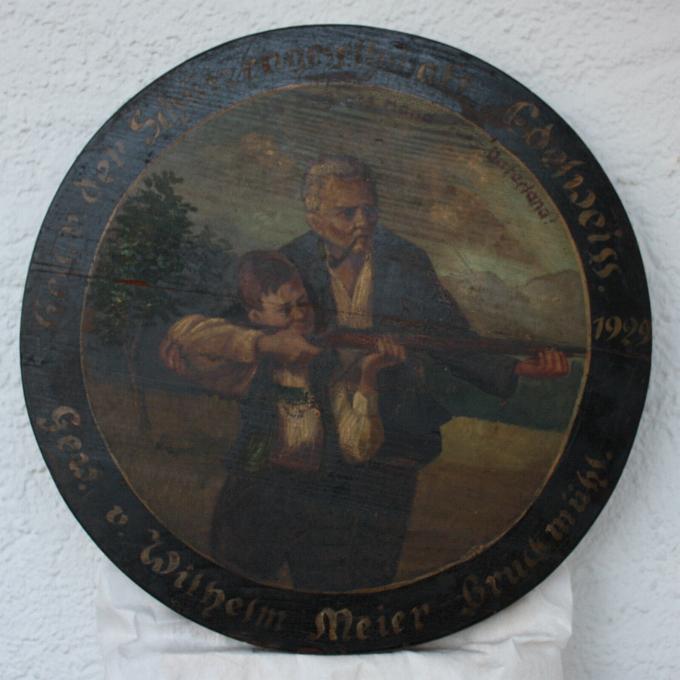 Schuetzenscheibe von 1929